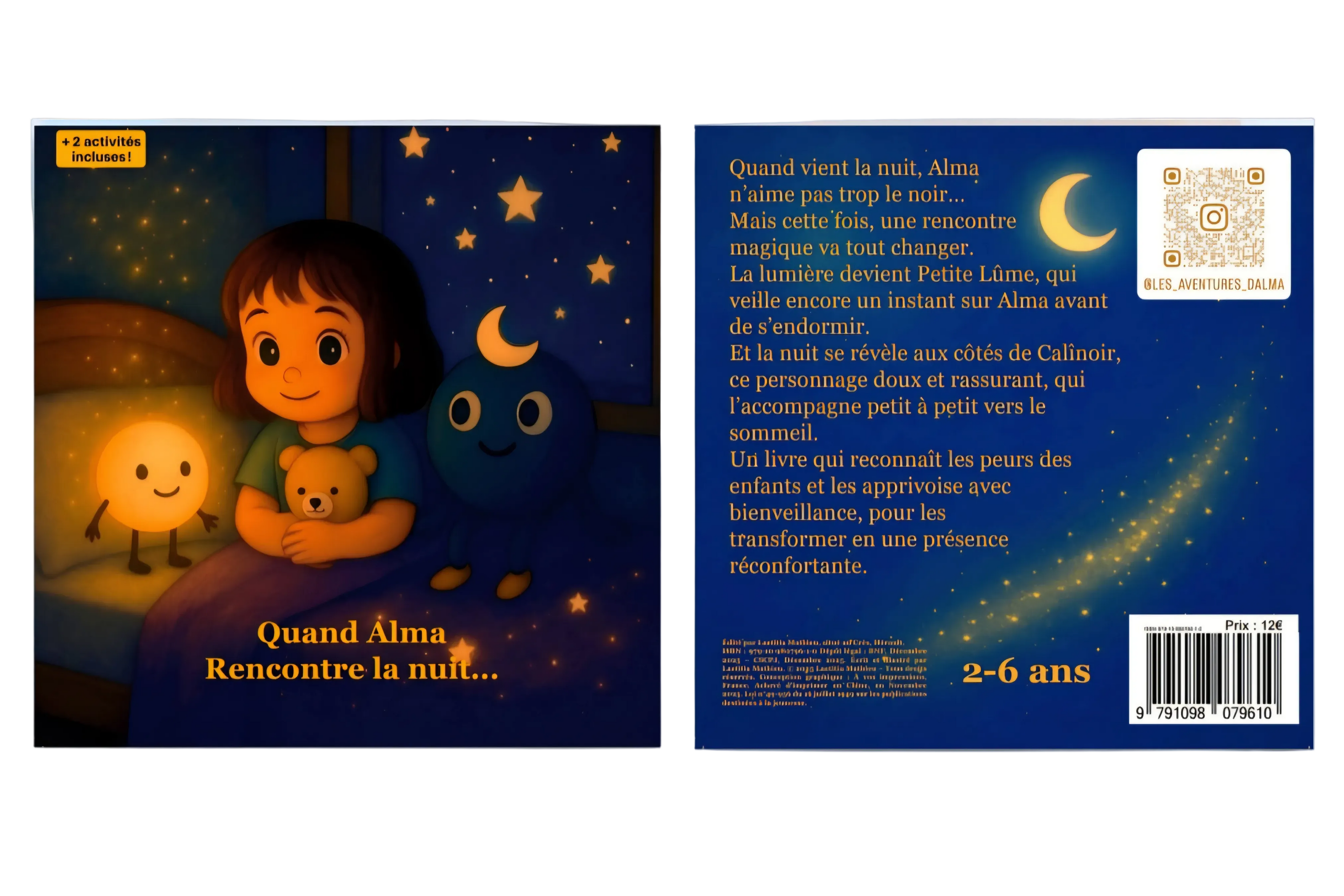 Livre « Quand Alma rencontre la nuit »