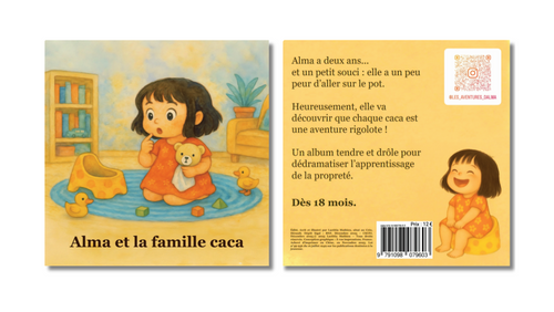 Livre « Alma et la famille caca »