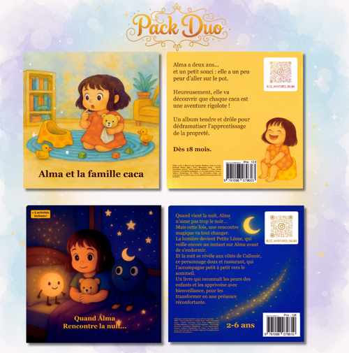 PACKDUO ⭐ Best-seller — Le choix des parents